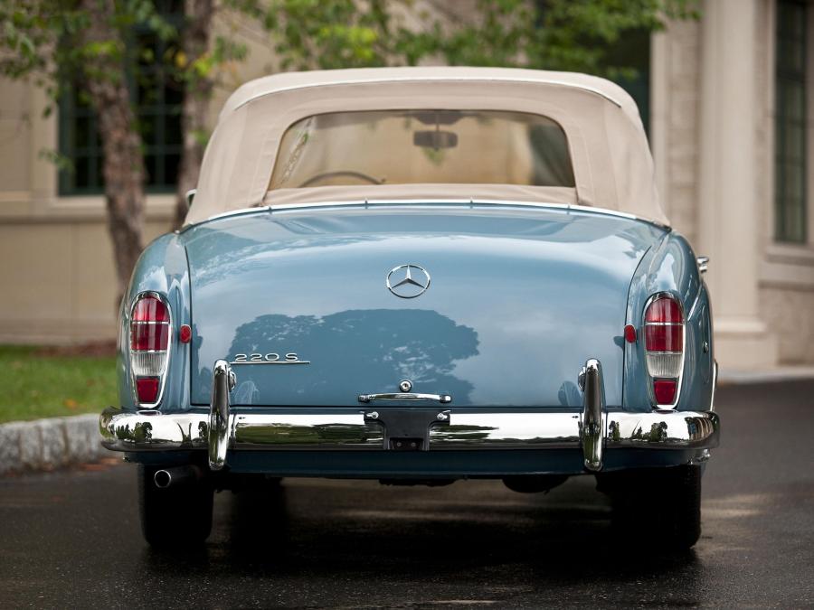  Mercedes-Benz 220 S Cabriolet 1958 года  (фото 29 из 49)